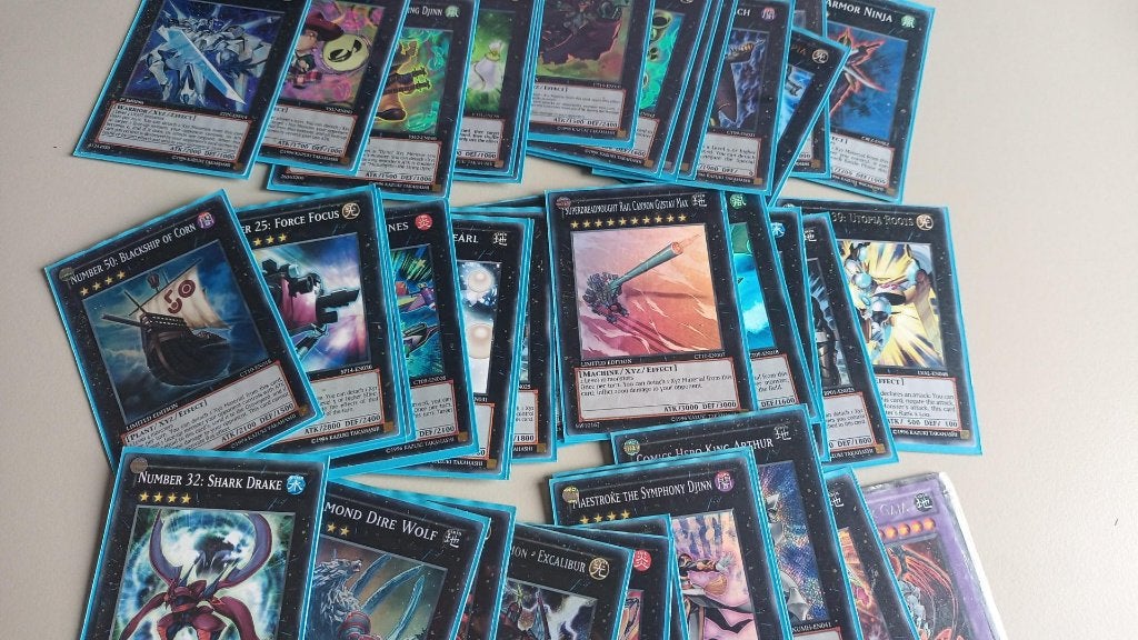 Yu-Gi-Oh! Extra Deck Monsters, Ophalen of Verzenden, Zo goed als nieuw, Meerdere kaarten