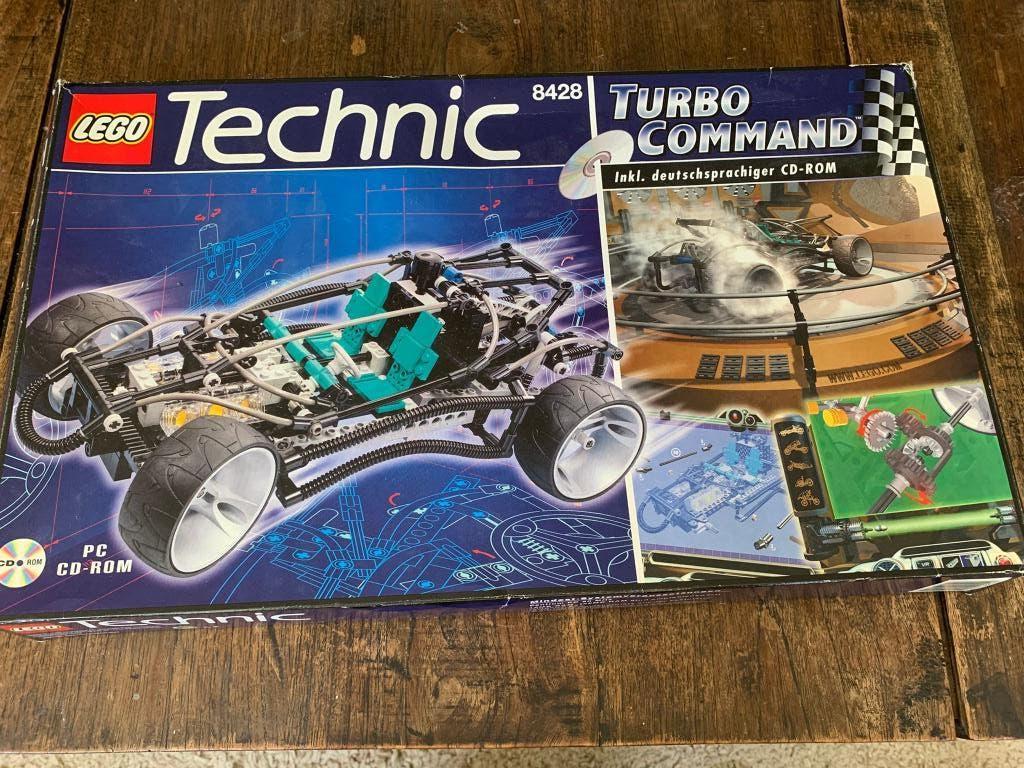 Lege doos: Lego Technic 8428 Turbo Command, Gebruikt, Lego, Overige typen, Ophalen of Verzenden