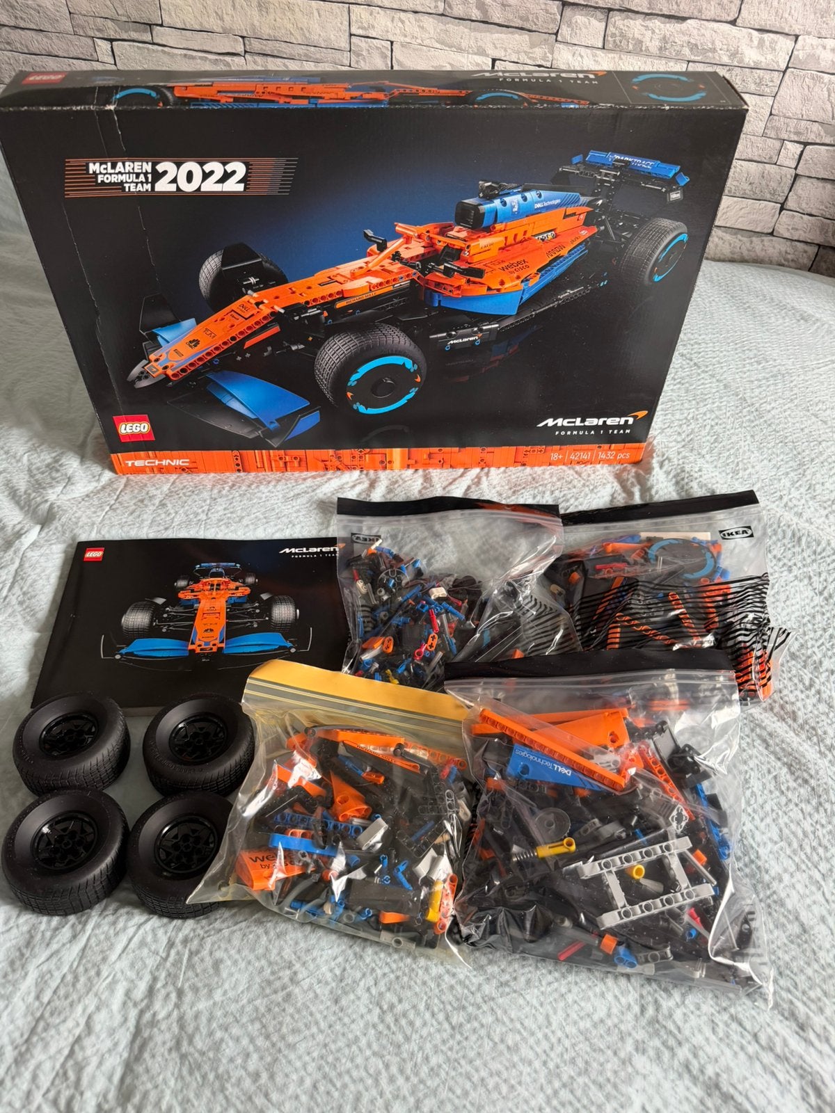 Lego McLaren F1 auto 42141, Ophalen of Verzenden, Zo goed als nieuw, Elektrisch, Overige merken