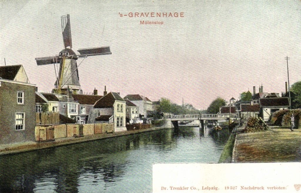 s-Gravenhage, Molenslop - brug - ongelopen, Verzenden, Voor 1920, Ongelopen, Zuid-Holland