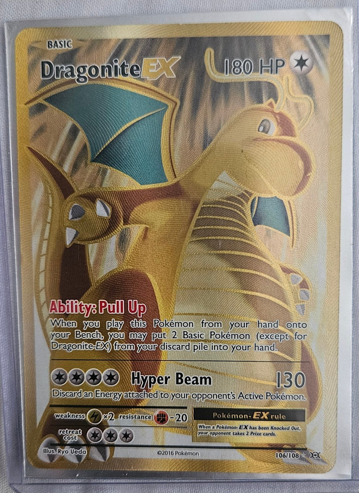 Pokémon kaart, Ophalen, Zo goed als nieuw