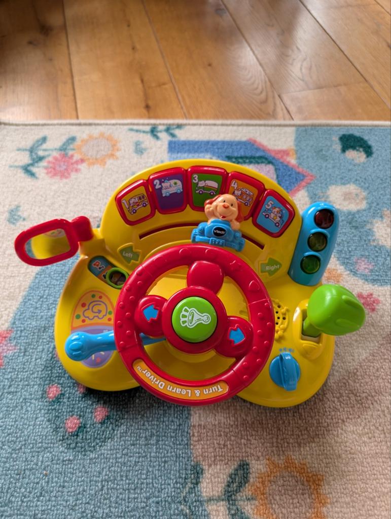 Vtech stuur, Kinderen en Baby's, Speelgoed | Vtech, Ophalen, 6 maanden tot 2 jaar