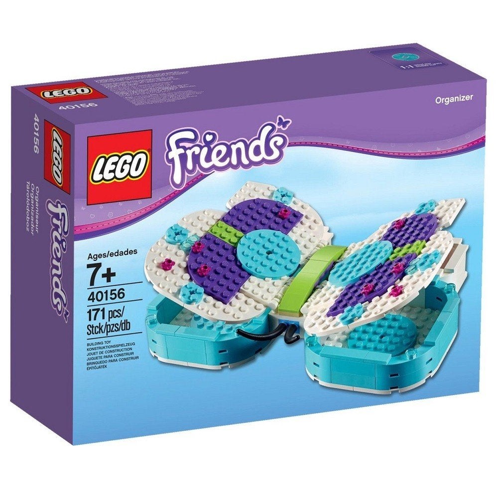 LEGO Friends 40156 Vlinder Opbergkistje * 't LEGOhuis *, Lego, Nieuw, Ophalen of Verzenden, X