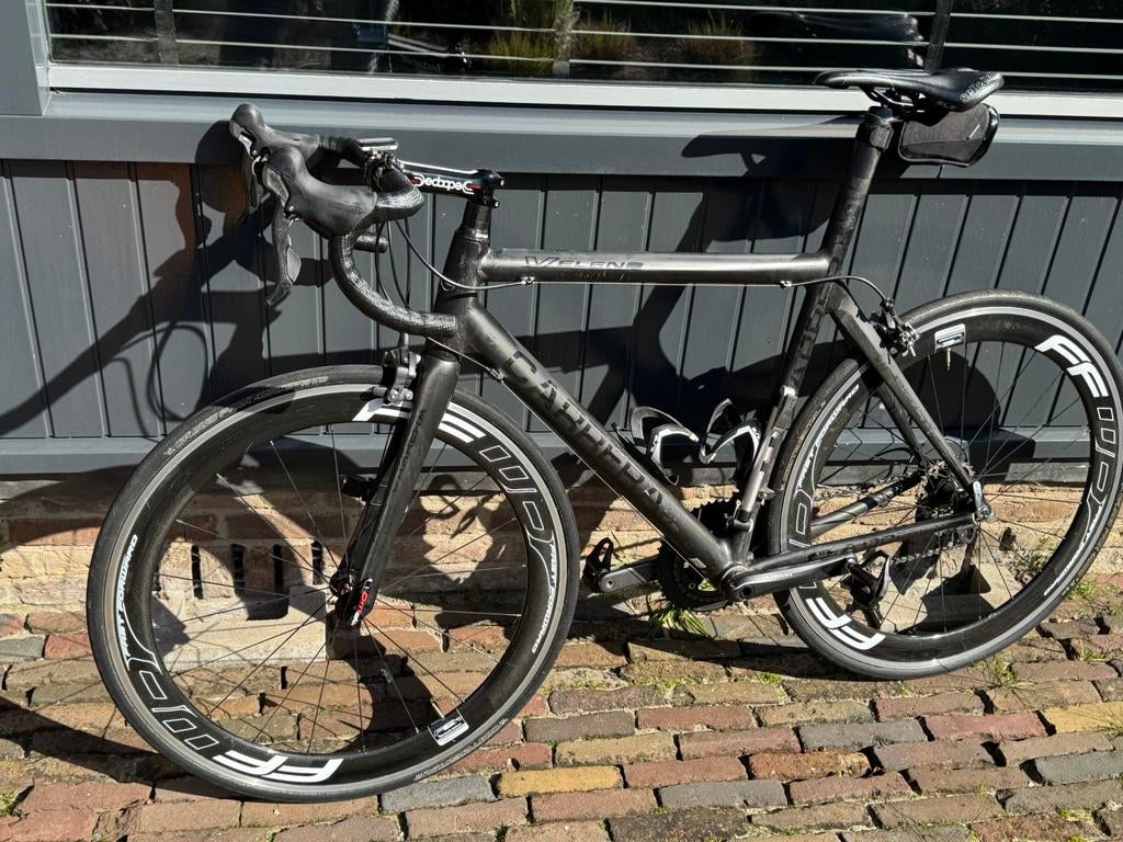 Carrera Veleno met FFWD wielen, Gebruikt, 15 tot 20 versnellingen, 53 tot 57 cm, Ophalen