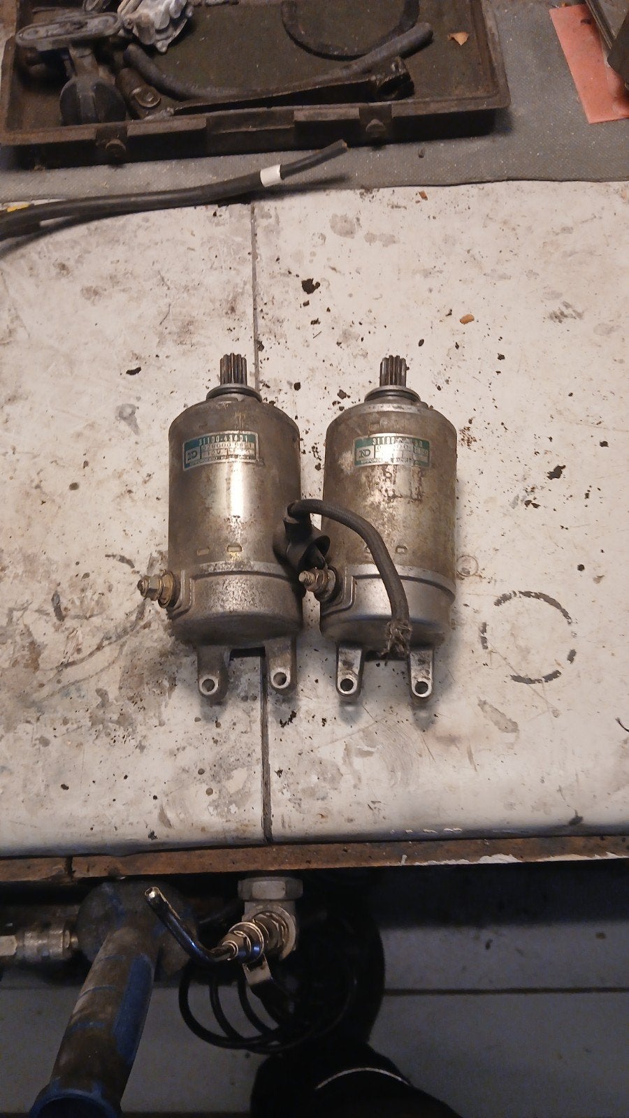 2 originele Suzuki GS startmotoren te koop., Ophalen of Verzenden
