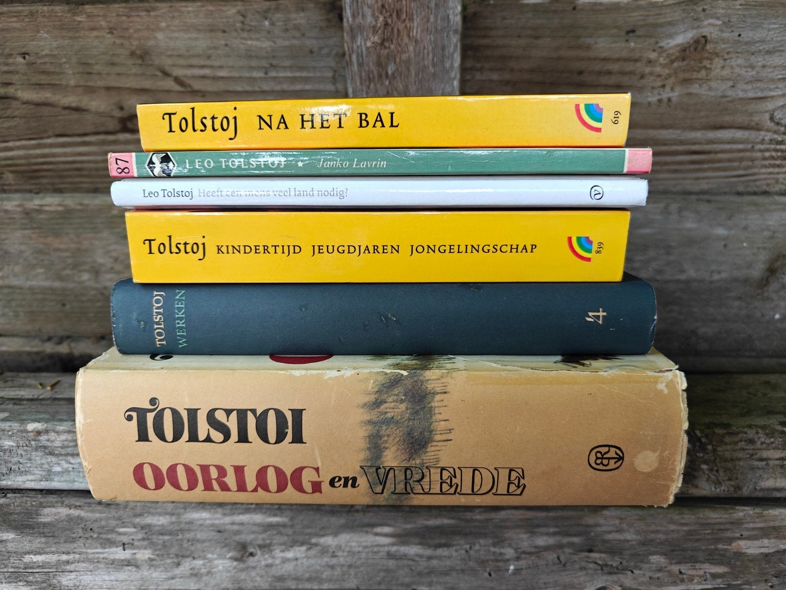 6 Boeken van Leo Tolstoj., Boeken, Ophalen of Verzenden, Zo goed als nieuw