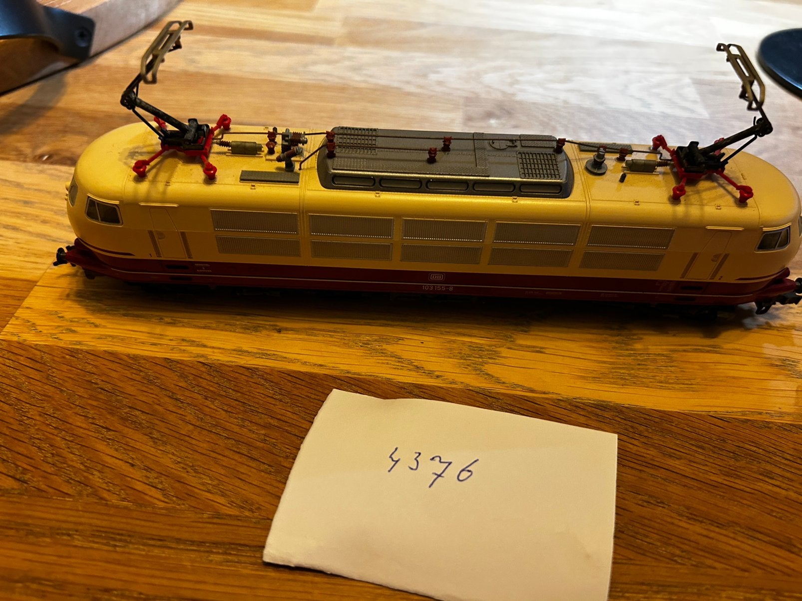 Fleischmann H0 4376 – Elektrische loc BR 103 155-8 DB, Hobby en Vrije tijd, Verzenden, Zo goed als nieuw