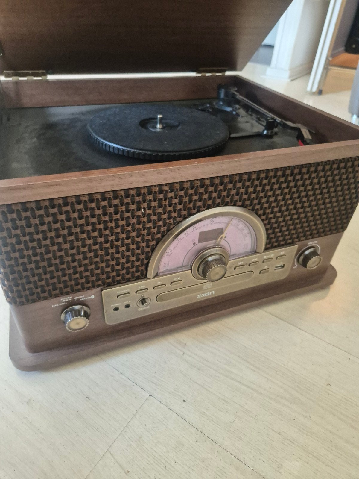 superior LP platenspeler usb bleutooth casette., Ophalen of Verzenden, Zo goed als nieuw, Overige merken