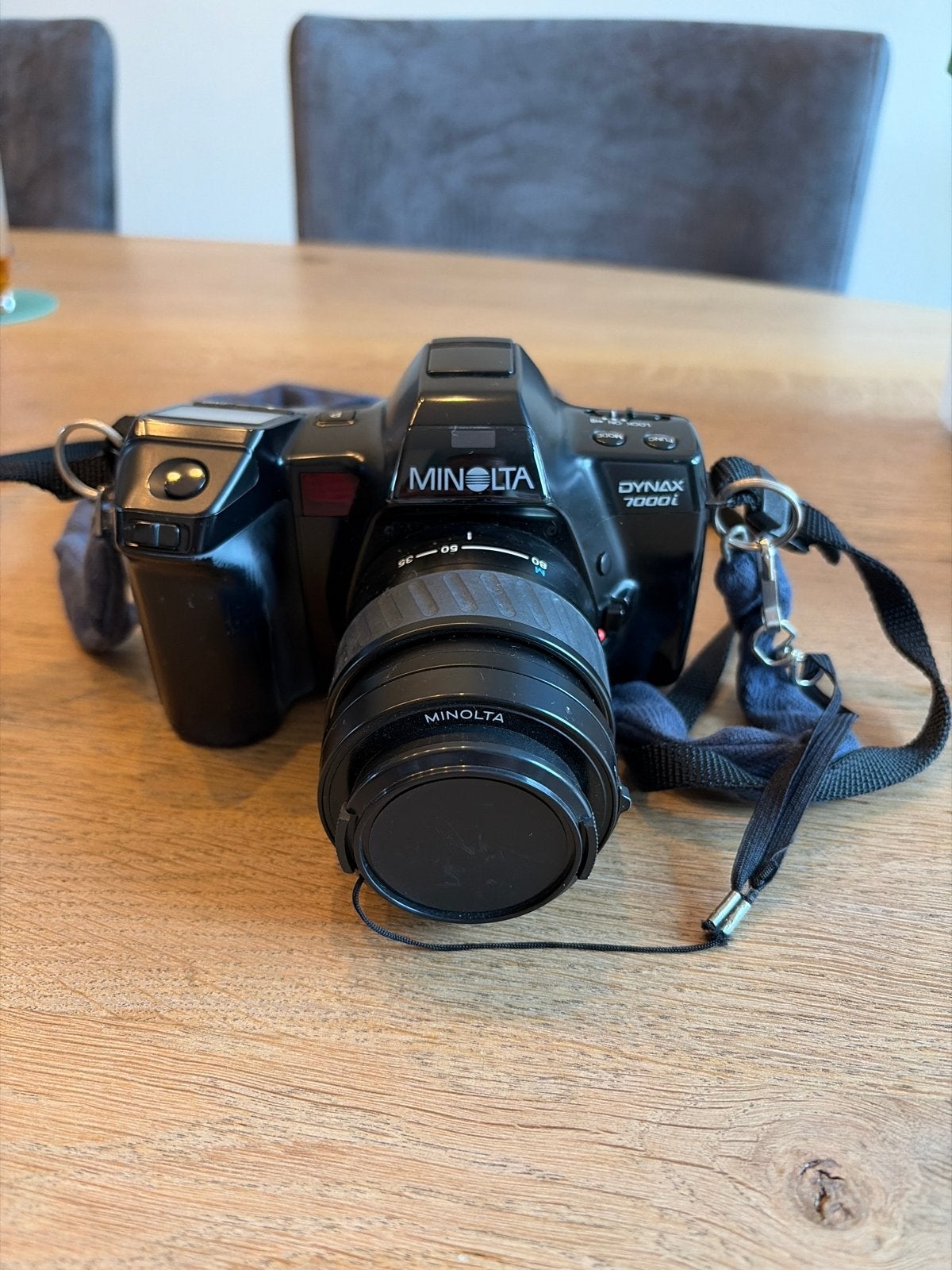 Minolta Dynax 7000i Spiegelreflexcamera, Ophalen of Verzenden, Gebruikt, Spiegelreflex, Minolta