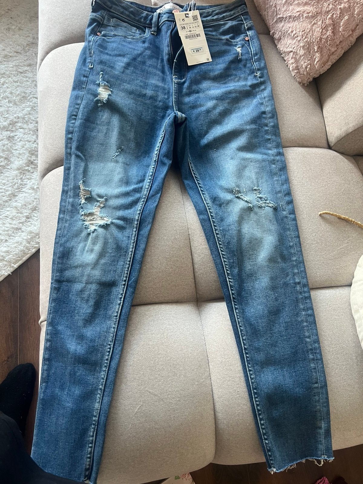 Zara jeans nieuw, Ophalen of Verzenden, Nieuw, Blauw, Overige jeansmaten