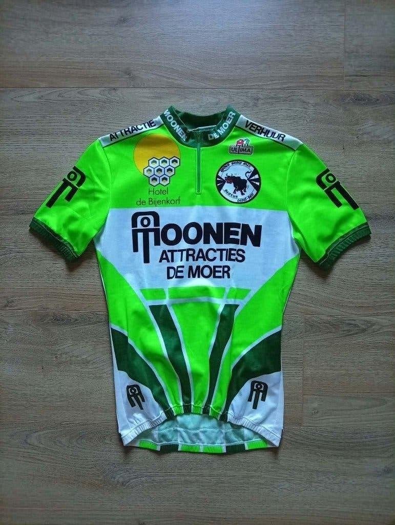 Wielershirt Moonen Attracties 1994, Gebruikt, Ultima, Ophalen of Verzenden, Bovenkleding