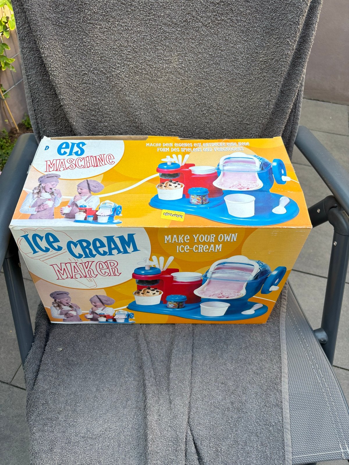 IJsmachine Speelgoed - Maak je eigen ijs!, Ophalen of Verzenden, Zo goed als nieuw, Jongen of Meisje