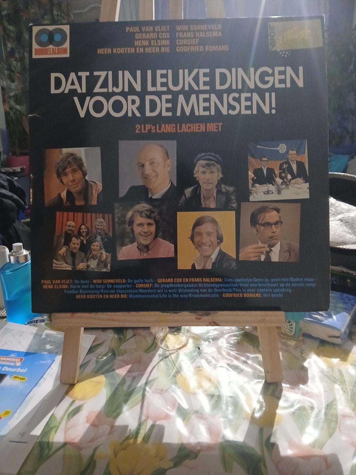 Dat Zijn Leuke Dingen Voor De Mensen! platen Dubbelalbum LP, Cd's en Dvd's, Vinyl | Nederlandstalig, Gebruikt, Ophalen of Verzenden