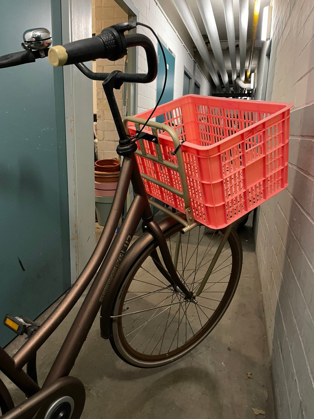 Sparta pick up dames brons, Fietsen en Brommers, 53 tot 56 cm, Ophalen, Gebruikt, Sparta