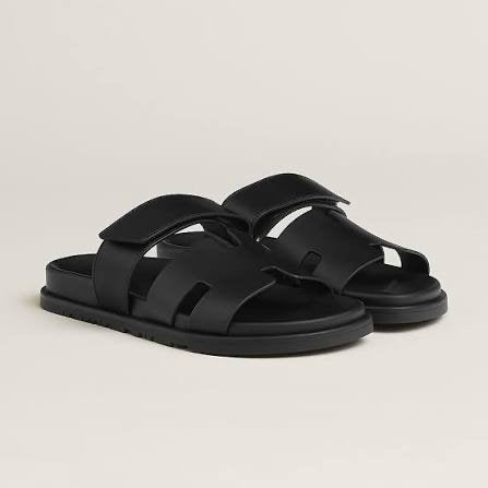 Hermes Cyphre Sandals slippers heren 43/44/45, Ophalen of Verzenden, Nieuw, Zwart, Slippers