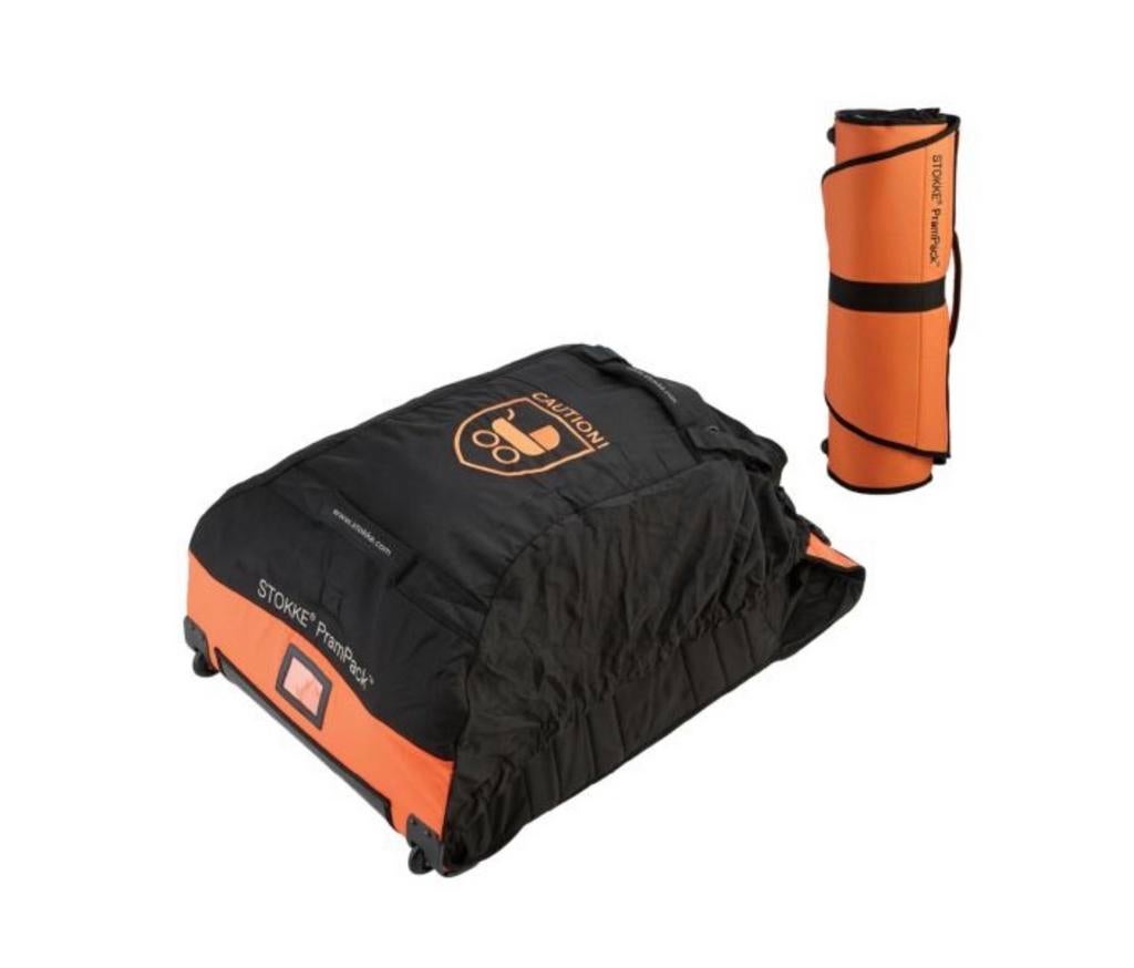 Stokke PramPack Transporttas - mist 1 wieltje, Kinderen en Baby's, Kinderwagens en Combinaties, Gebruikt, Kinderwagen, Overige merken