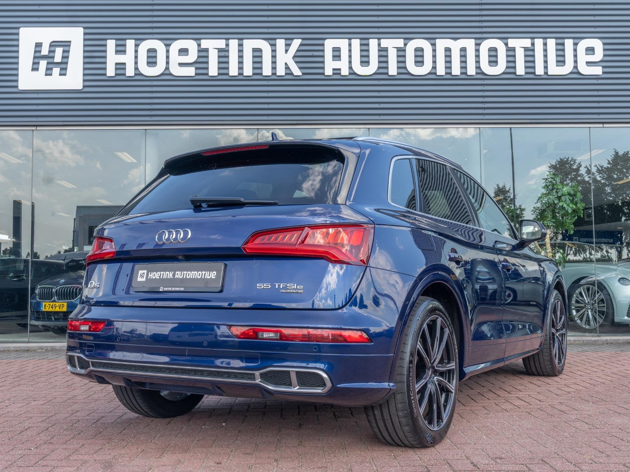 Audi Q5 55 TFSI e quattro Competition | Matrix-LED | Massage, Auto's, Automaat, 4 cilinders, Blauw, Plug-in hybride