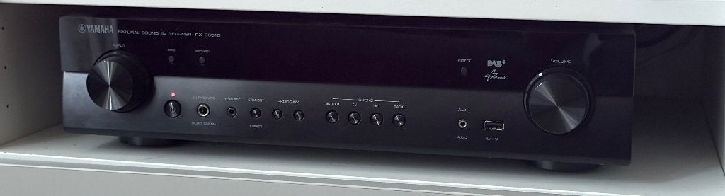 Yamaha RX-S601 - 5.1-kanaal AV Receiver, DAB, AirPlay, 4K, Ophalen, Gebruikt, Yamaha, 60 tot 120 watt