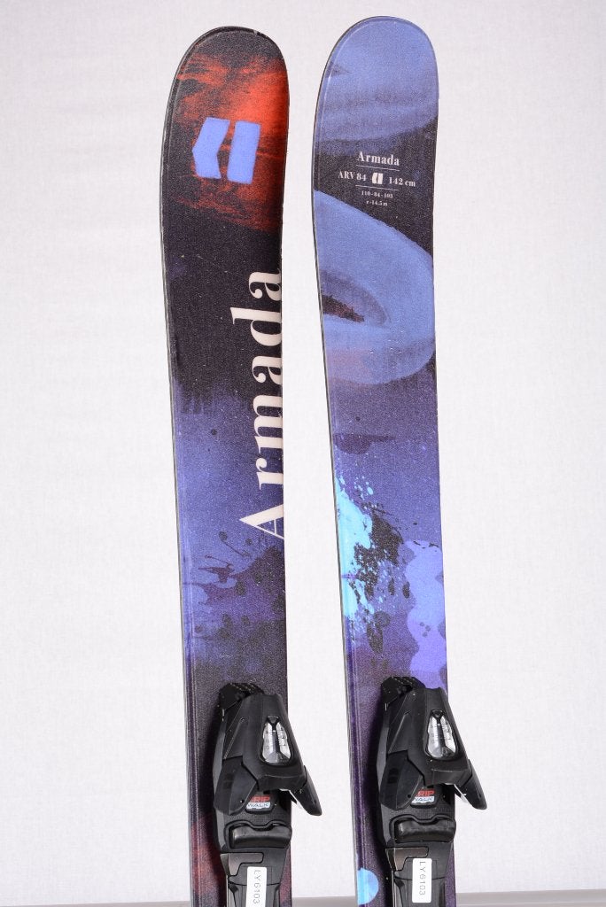 135 freestyle ski's ARMADA ARV 84, grip walk, TWINTIP, Overige merken, Gebruikt, Verzenden, 100 tot 140 cm