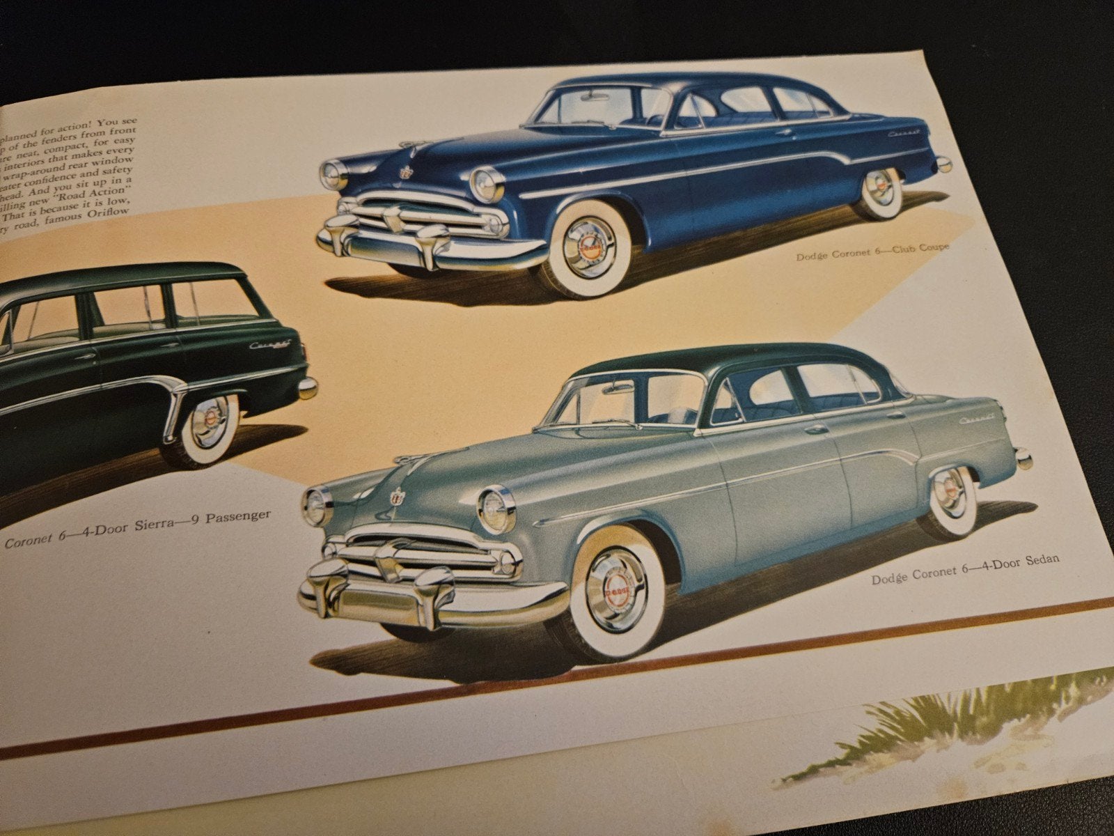 Brochure Dodge Royal & Coronet 1954 USA, Ophalen of Verzenden, Zo goed als nieuw, Overige merken