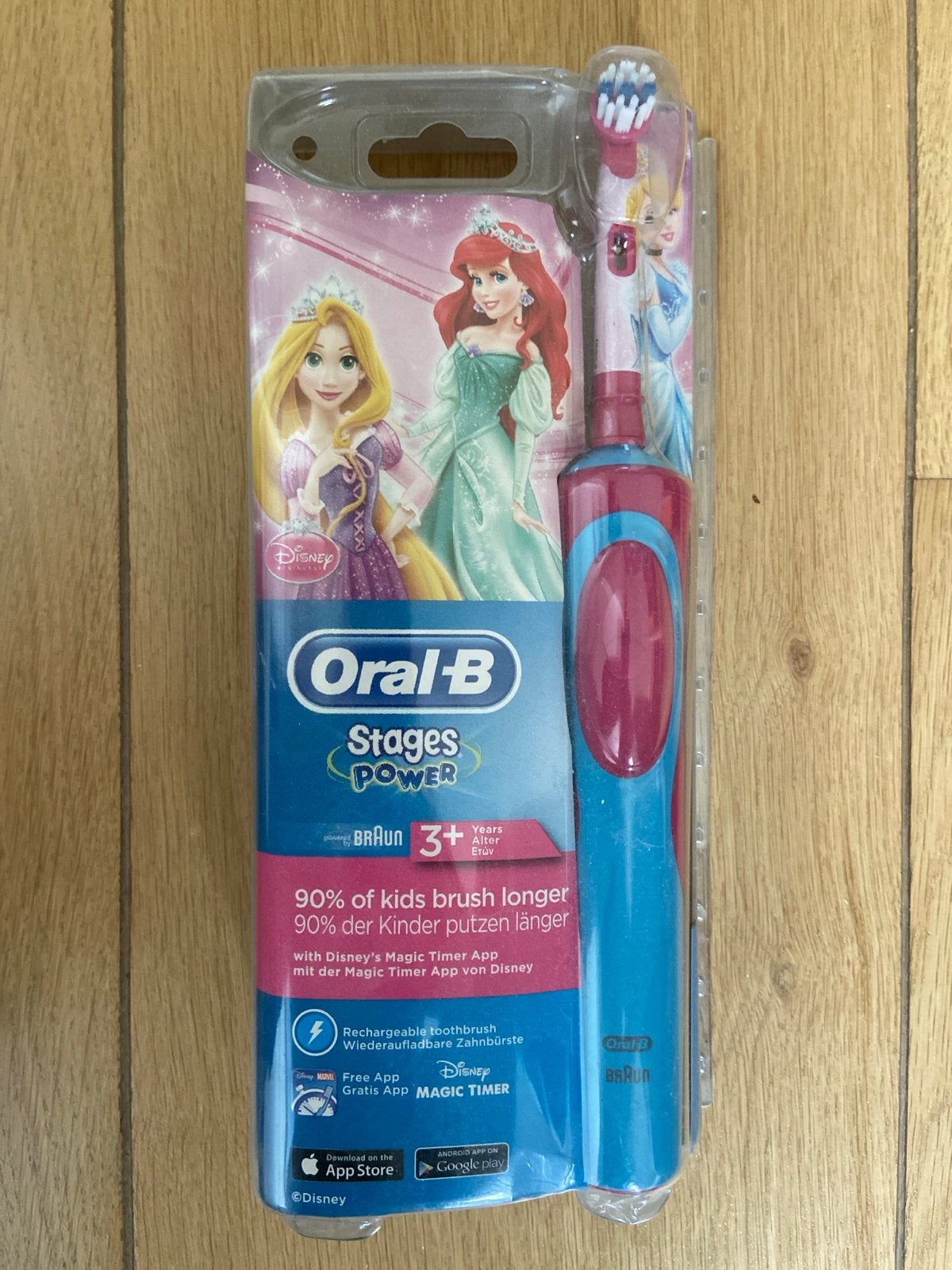 Oral-B Stages Power Tandenborstel Disney Prinsessen, Ophalen of Verzenden, Nieuw, Mondverzorging