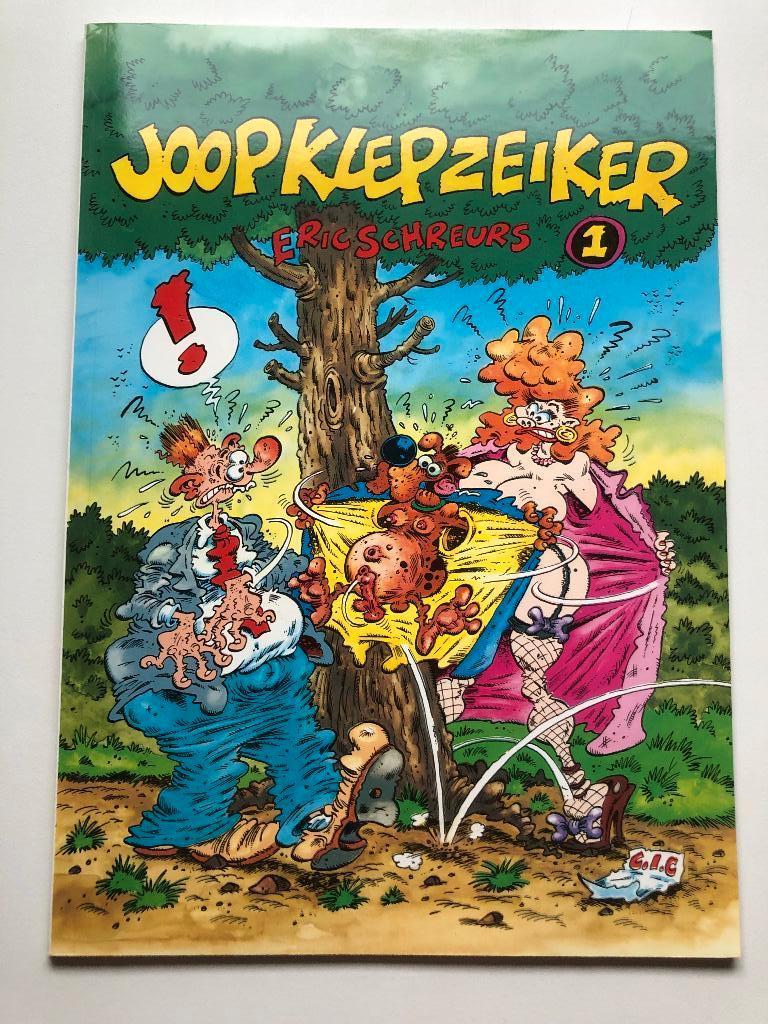 Joop Klepzeiker, Eric Schreurs, Ophalen of Verzenden, Zo goed als nieuw, Meerdere stripboeken