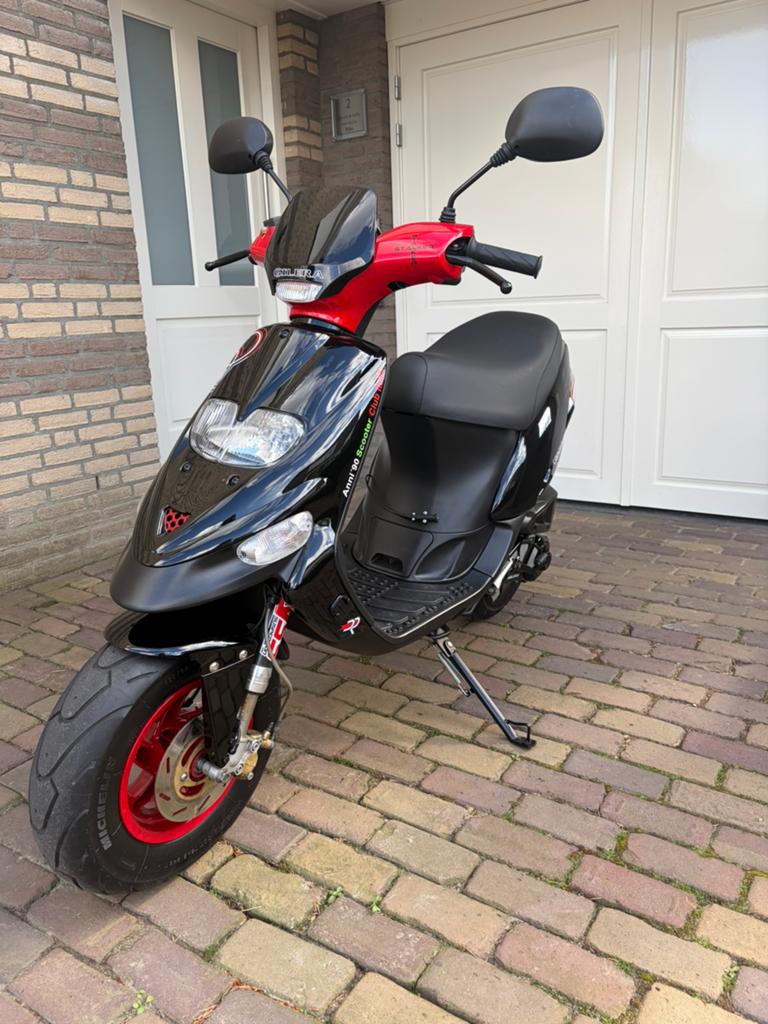 Zeer nette Gilera Stalker 70cc, Fietsen en Brommers, Scooters | Overige merken, Zo goed als nieuw, Maximaal 45 km/u, Tweetakt