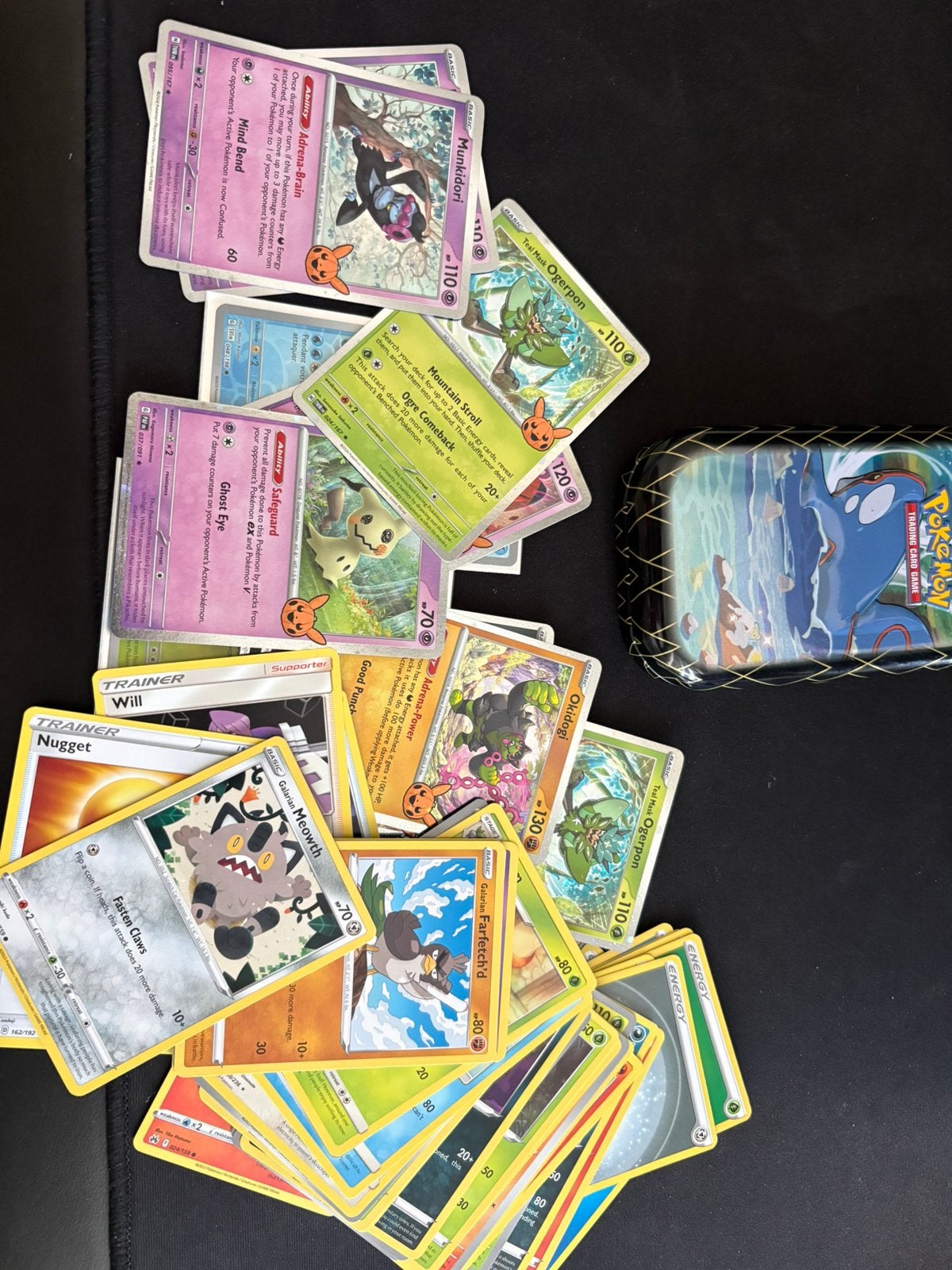 Cosmos Holo kaarten en normale in Tin, Ophalen of Verzenden, Zo goed als nieuw, Meerdere kaarten, Foil