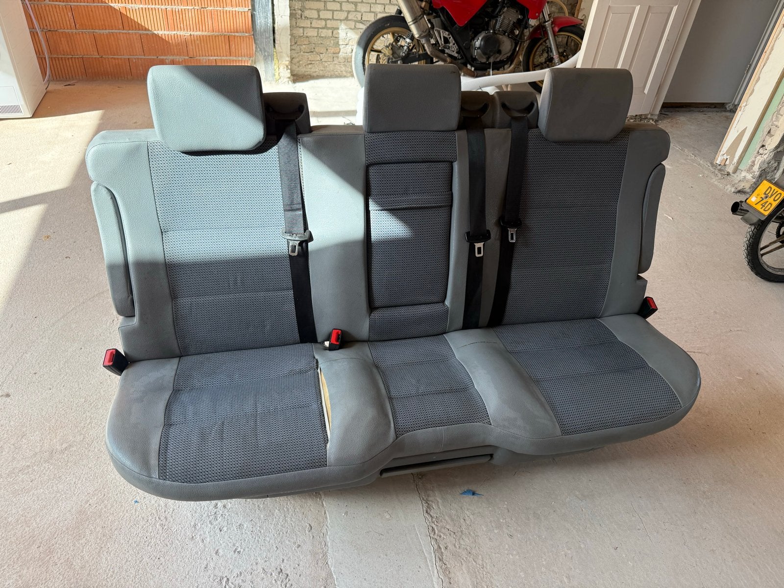 Achterbank Mercedes Viano Vito dubbel cabine, Auto-onderdelen, Interieur en Bekleding, Ophalen, Gebruikt, Mercedes-Benz