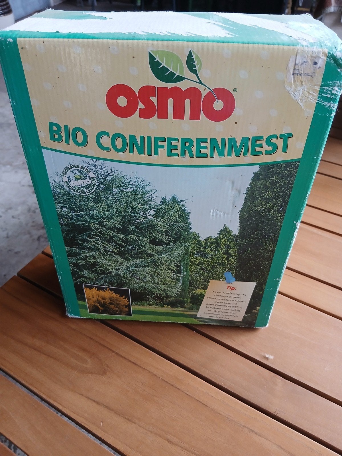 Osmo Bio Coniferenmest - Biologische voeding voor coniferen, Ophalen of Verzenden, Mest