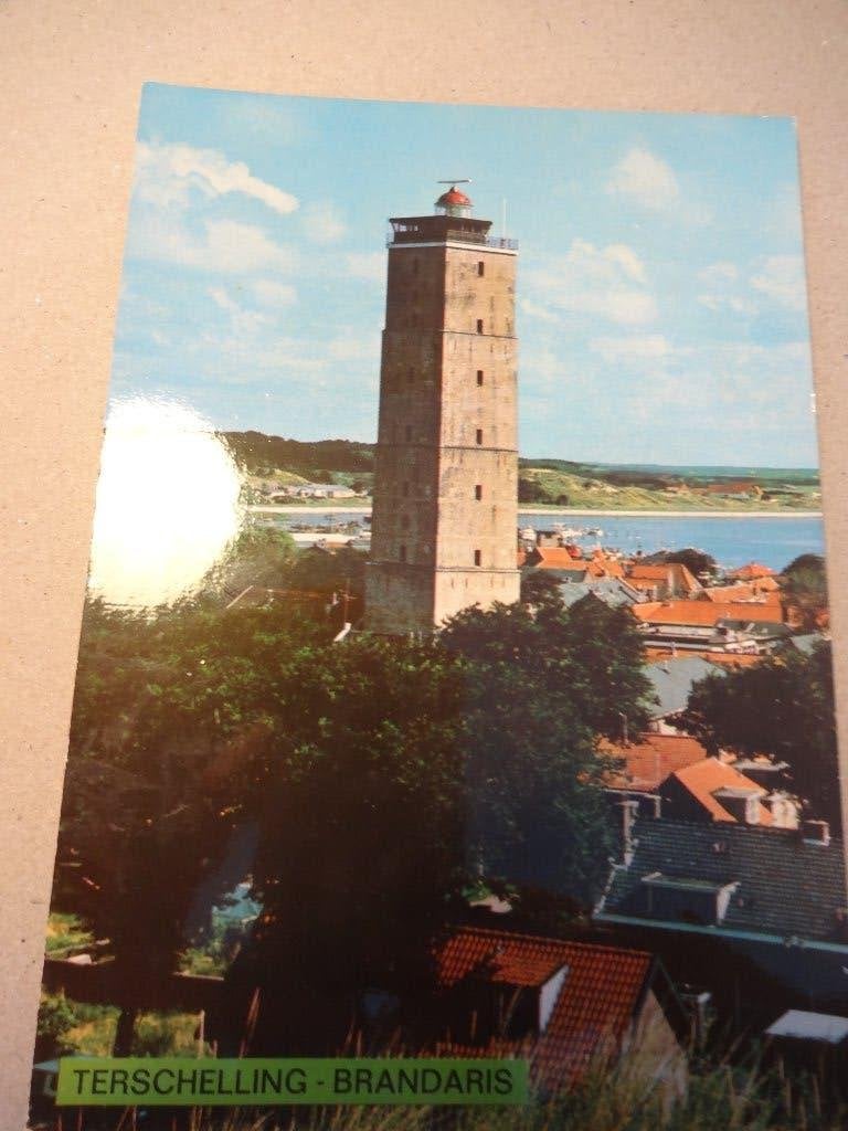 Terschelling de Brandaris., Verzenden, 1960 tot 1980, Gelopen, Waddeneilanden