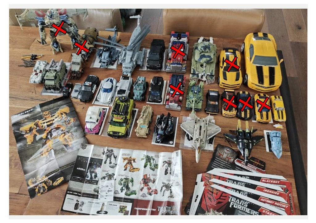 Partij van 24 Transformers in perfect staat, Verzamelen, Transformers, Overige generaties, Ophalen of Verzenden, Gebruikt, Overige rassen