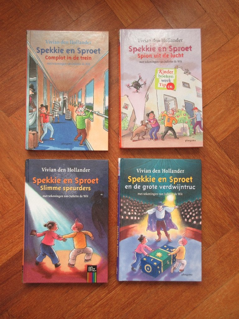 4 x boeken Spekkie en Sproet  (5 verhalen), Ophalen of Verzenden, Gelezen, Fictie algemeen