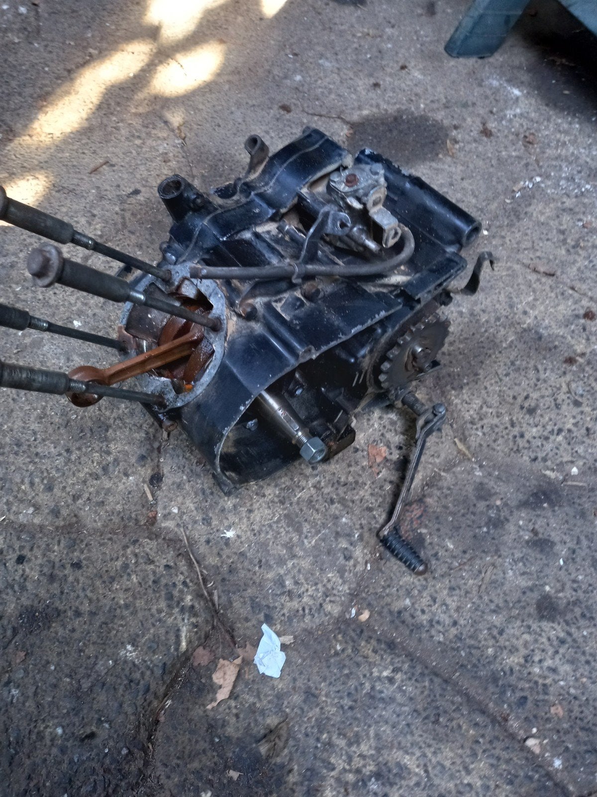 honda mb onderdelen, Fietsen en Brommers, Ophalen, Gebruikt, Blok, Honda