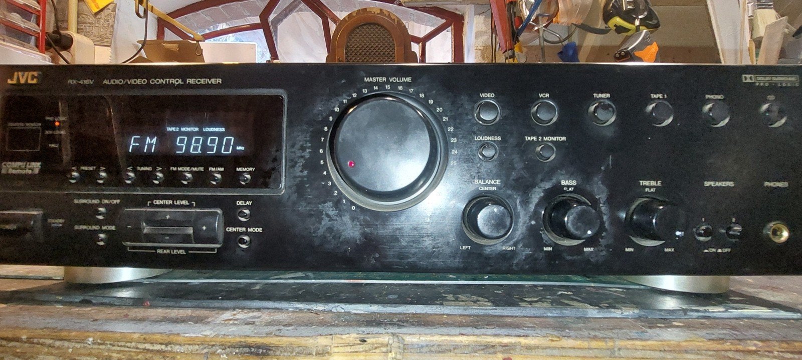 jvc rx-416v 5.1 reciever., Ophalen, Gebruikt, JVC, Overige spelers
