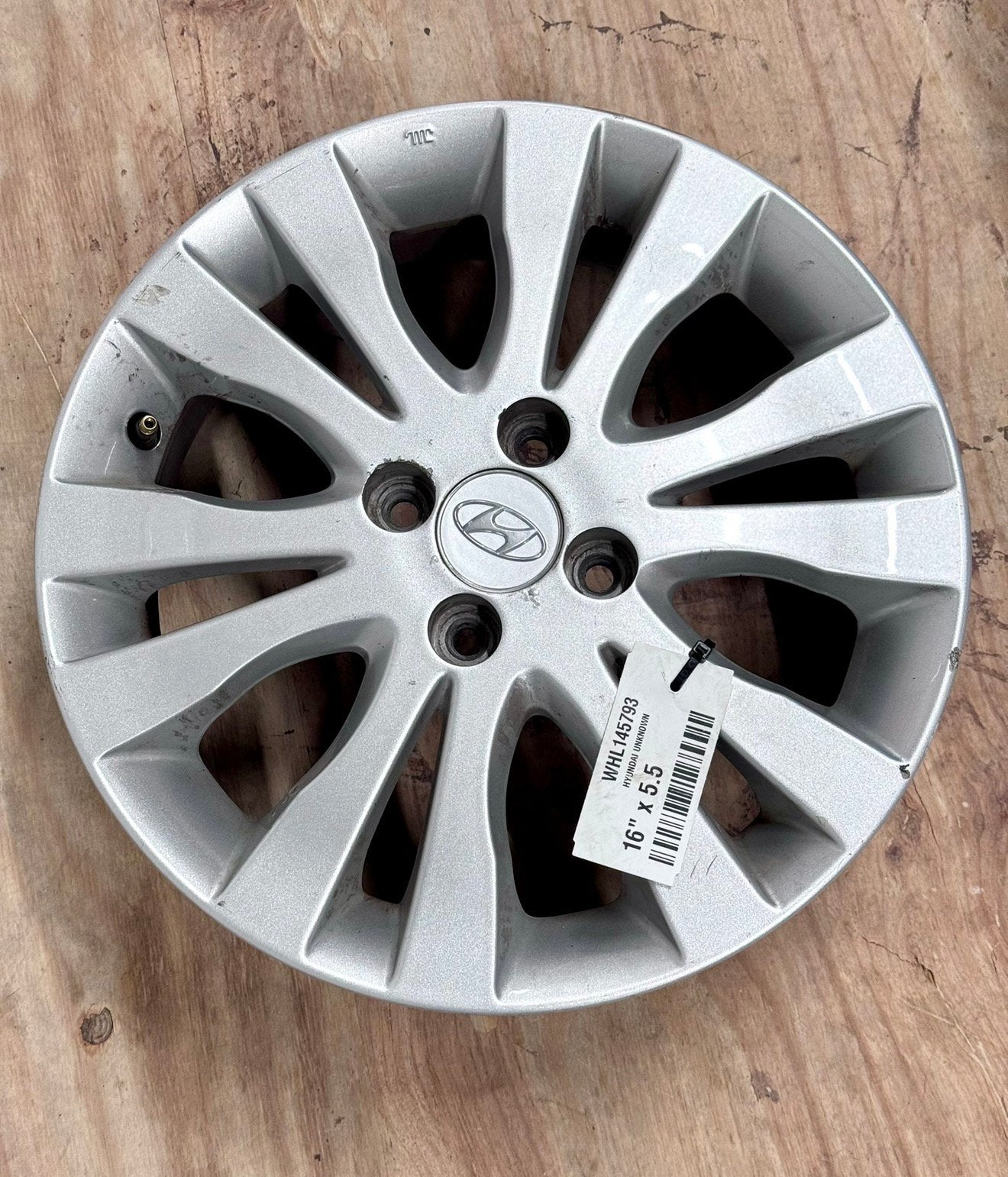 Licht metalen Velg Wiel HYUNDAI I20 I 16” inch x 5.5J oem, Ophalen of Verzenden, H, H, H
