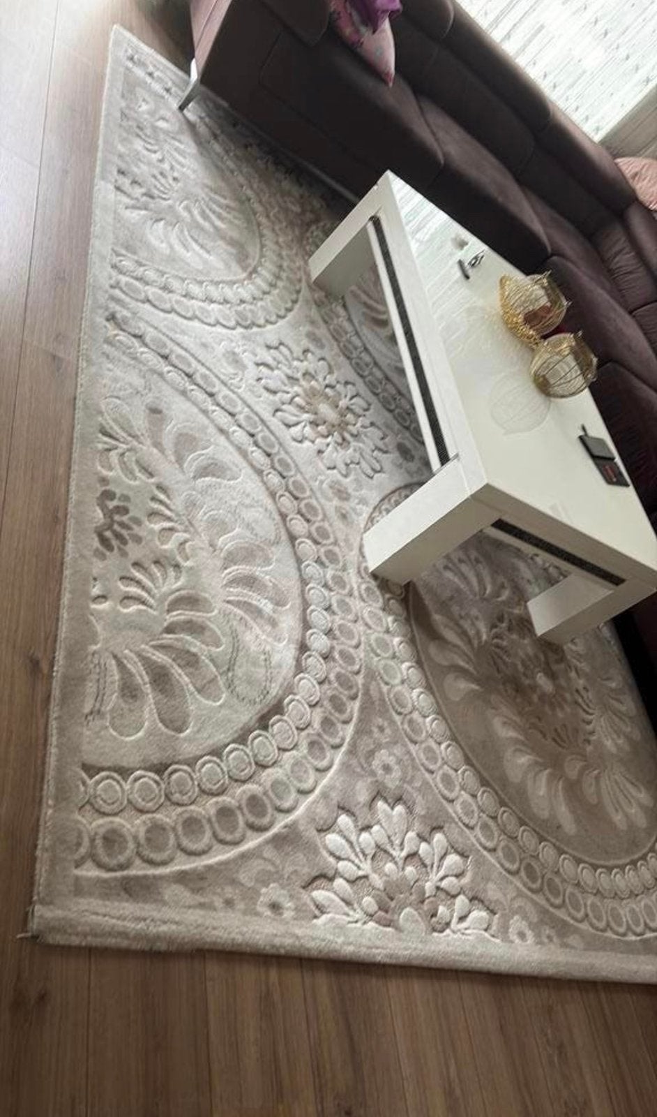 Tapijten in goede staat, Ophalen, Beige, 200 cm of meer, Zo goed als nieuw
