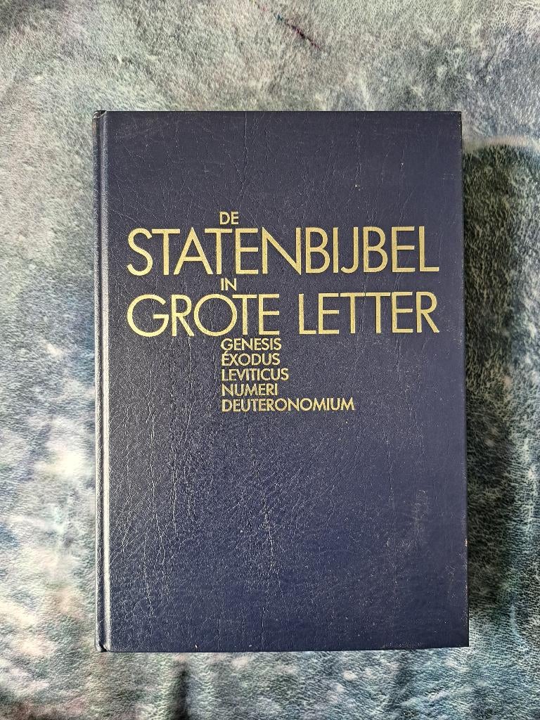De statenbijbel in grote letter, Ophalen of Verzenden, Bijbel