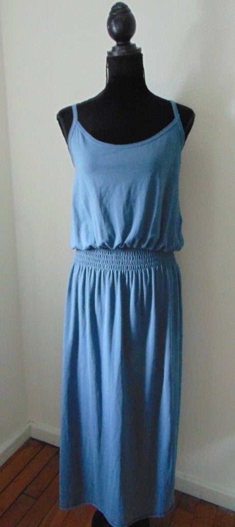Prachtige maxi jurk van 10 Days maat 40, Maat 38/40 (M), Blauw, 10days, Ophalen of Verzenden