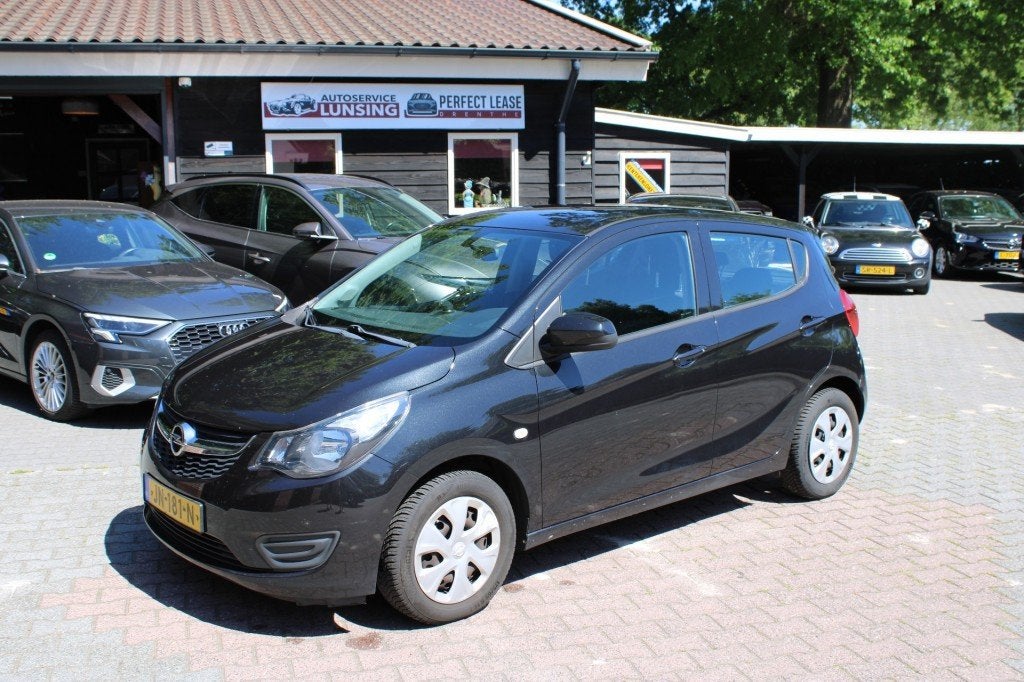 Opel KARL 1.0 ECOFLEX Edition - Airco Cruise, Auto's, Voorwielaandrijving, 839 kg, Zwart, Origineel Nederlands