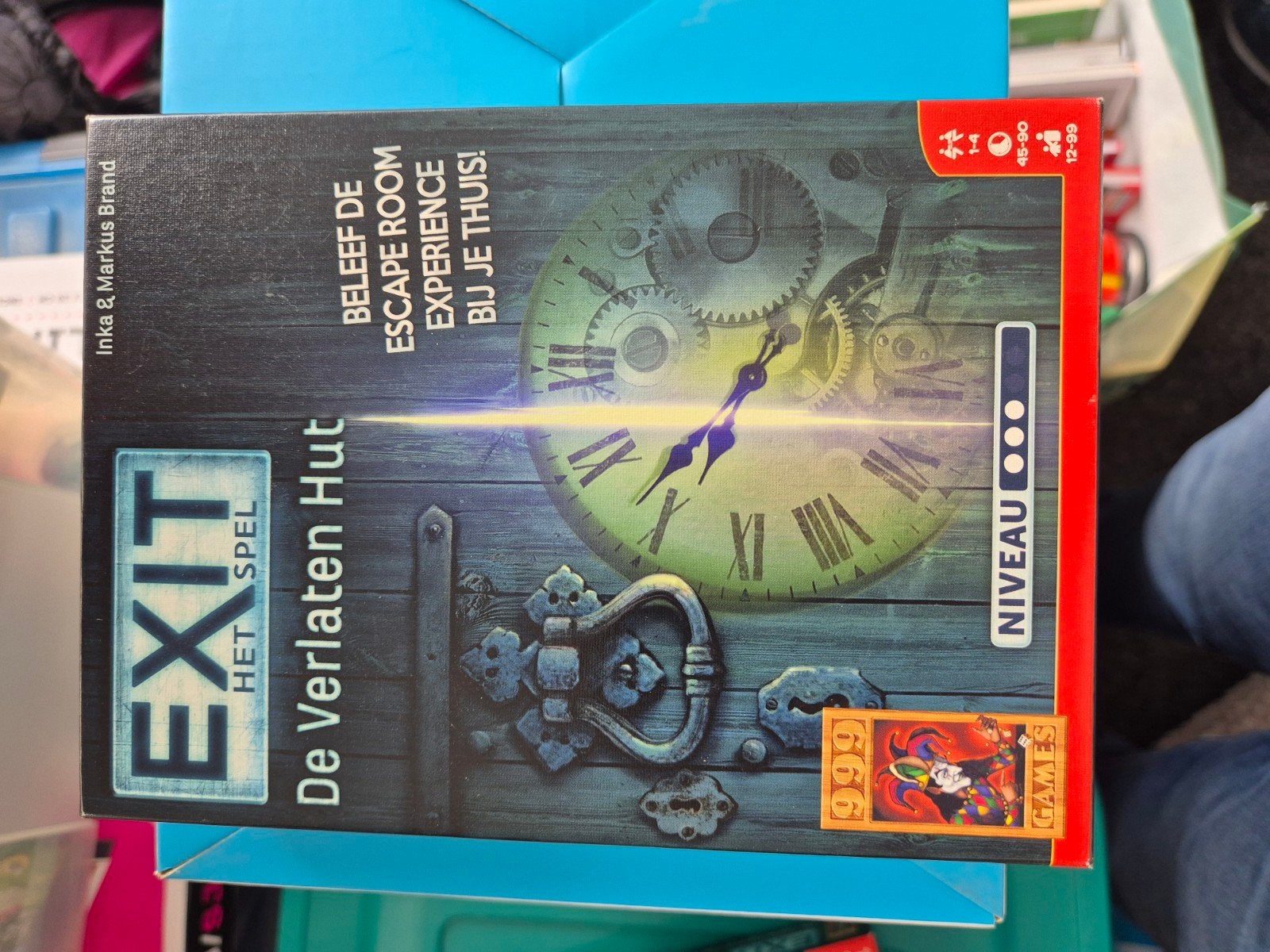 EXIT Het Spel: De Verlaten Hut - Escape Room Experience, Ophalen of Verzenden, Gebruikt