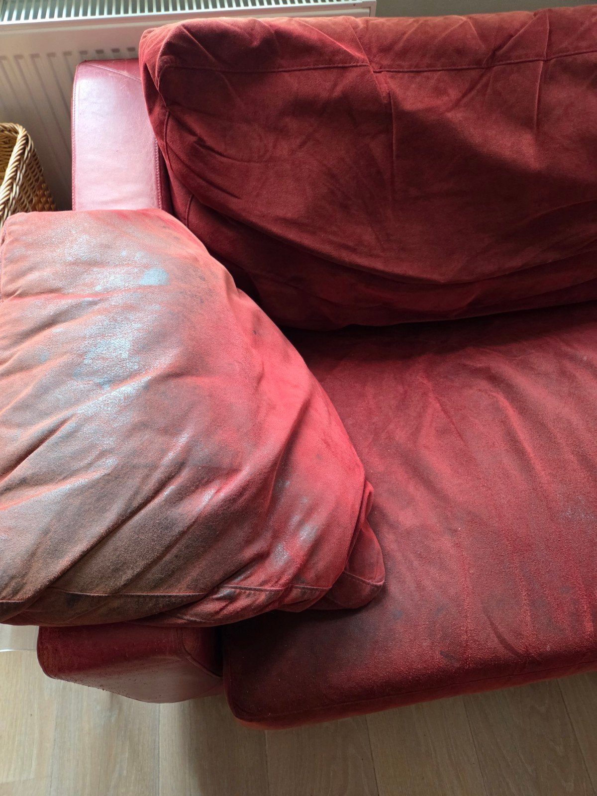 Leolux bank, 3-zits, Ophalen, Gebruikt, Driepersoons, 75 tot 100 cm