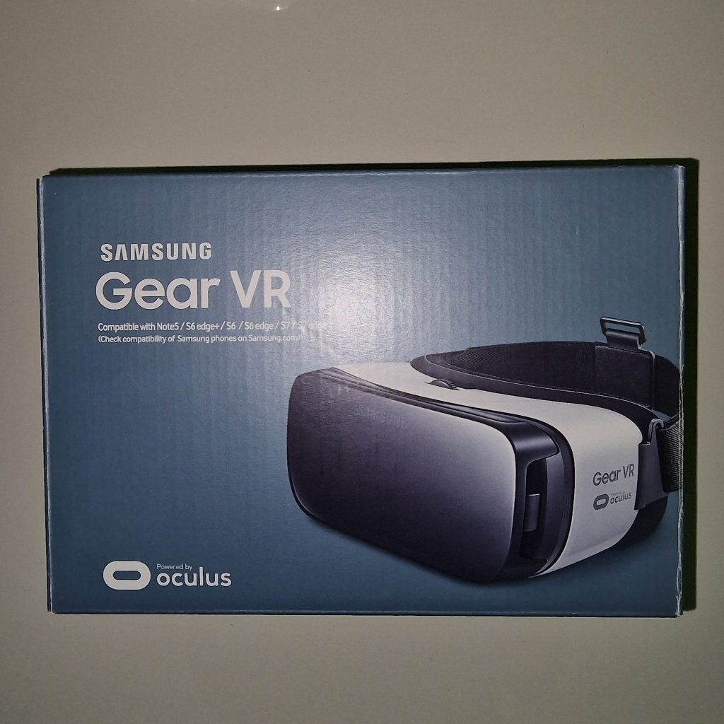 Samsung Gear VR Headset – Powered by Oculus, Ophalen, Zo goed als nieuw, VR-bril, Telefoon