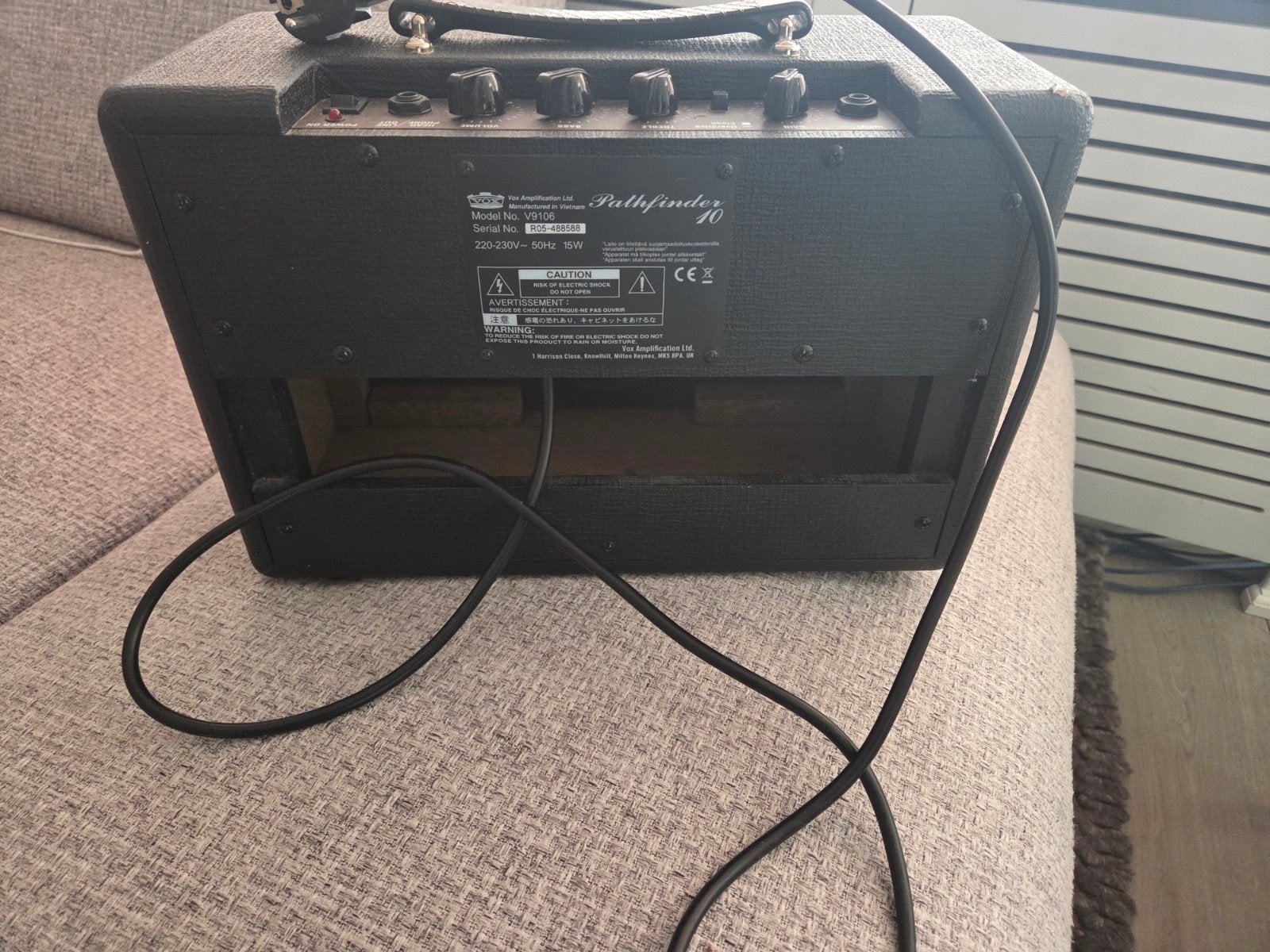 Vox pathfinder, Muziek en Instrumenten, Ophalen of Verzenden, Zo goed als nieuw, Minder dan 50 watt