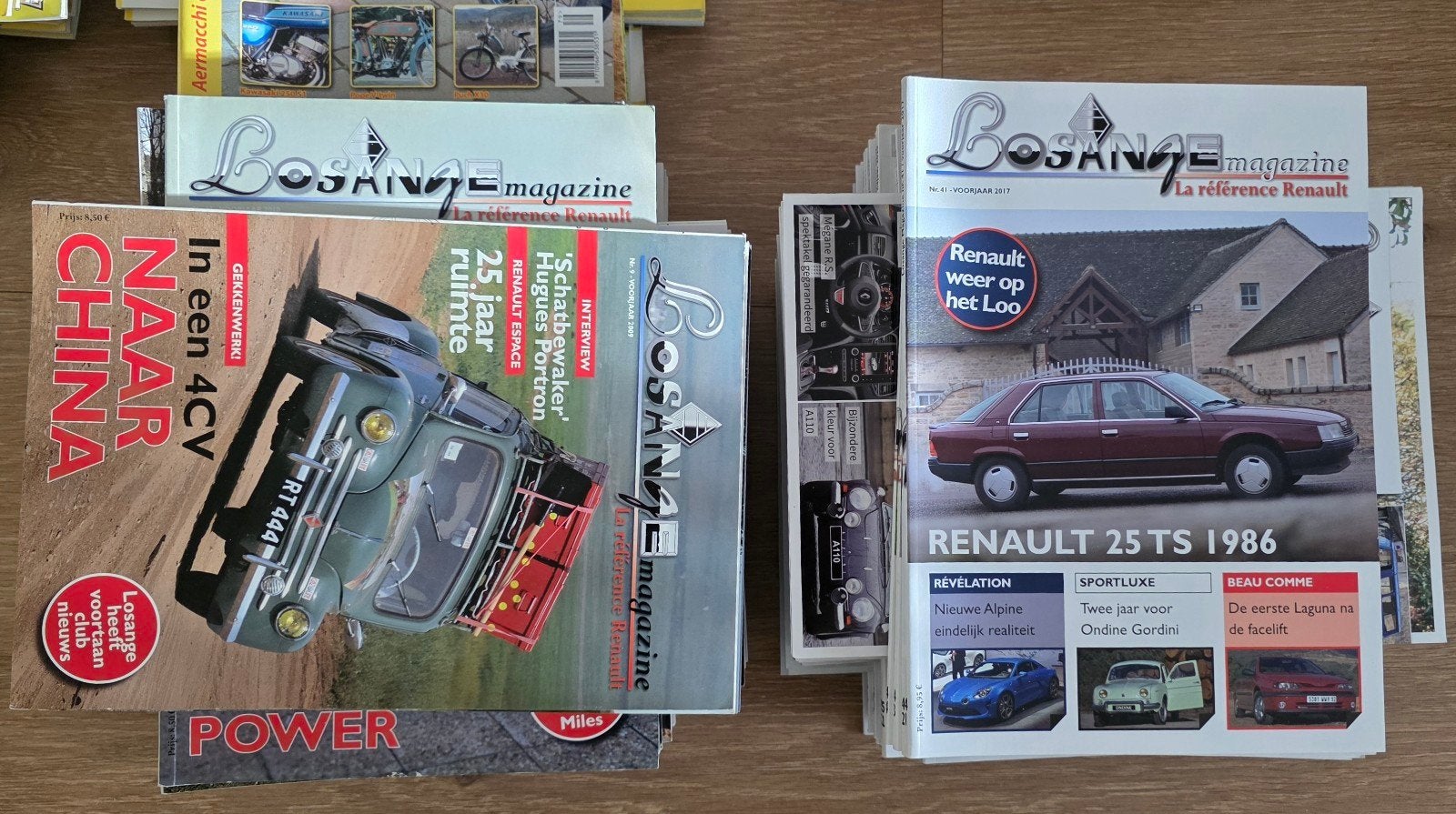Losagne magazine, Ophalen, 1980 tot heden, Tijdschrift