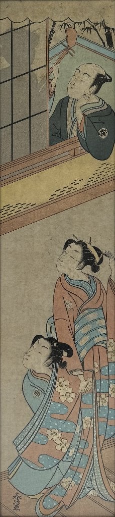 1214. Houtsnede, Katsukawa Shunsho, eind 18e eeuw