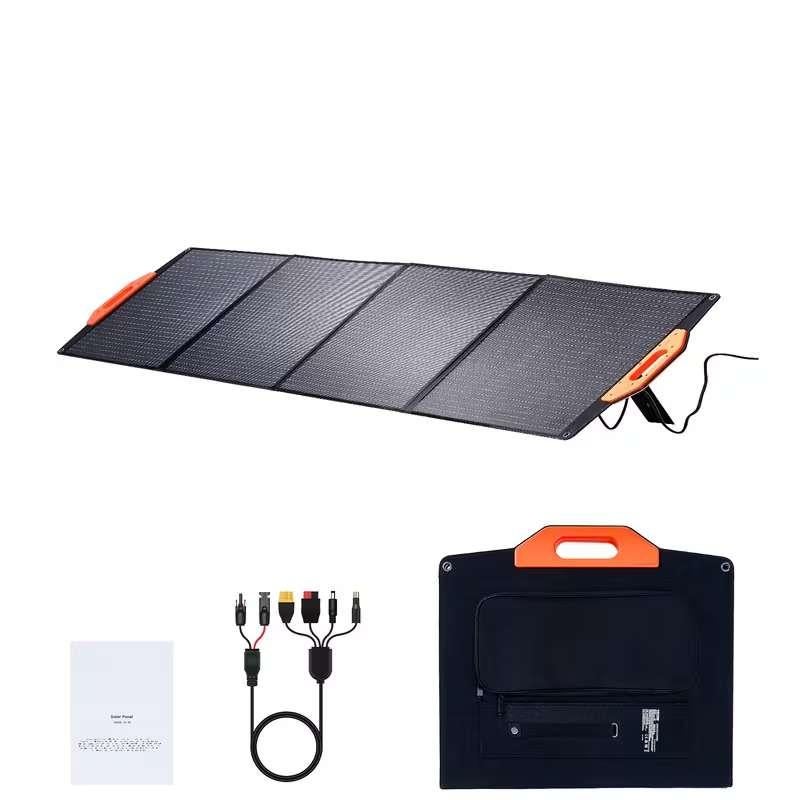 Draagbaar zonnepaneel 200 watt camping onderweg accu pack, Ophalen of Verzenden, Nieuw