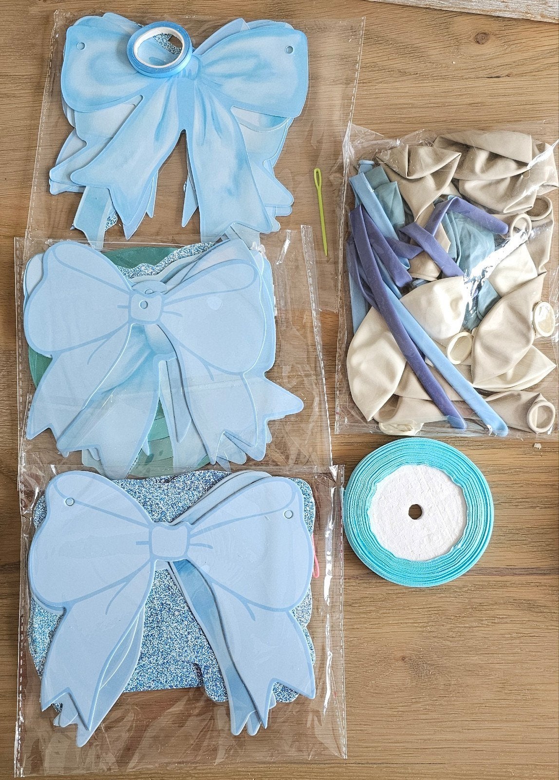 Baby Jongen Feestversiering: Slingers en Ballonnen Set, Ophalen of Verzenden