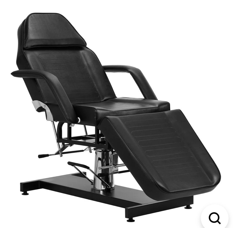 Behandelstoel, Ophalen, Zwart, Massage of behandel, Nieuw