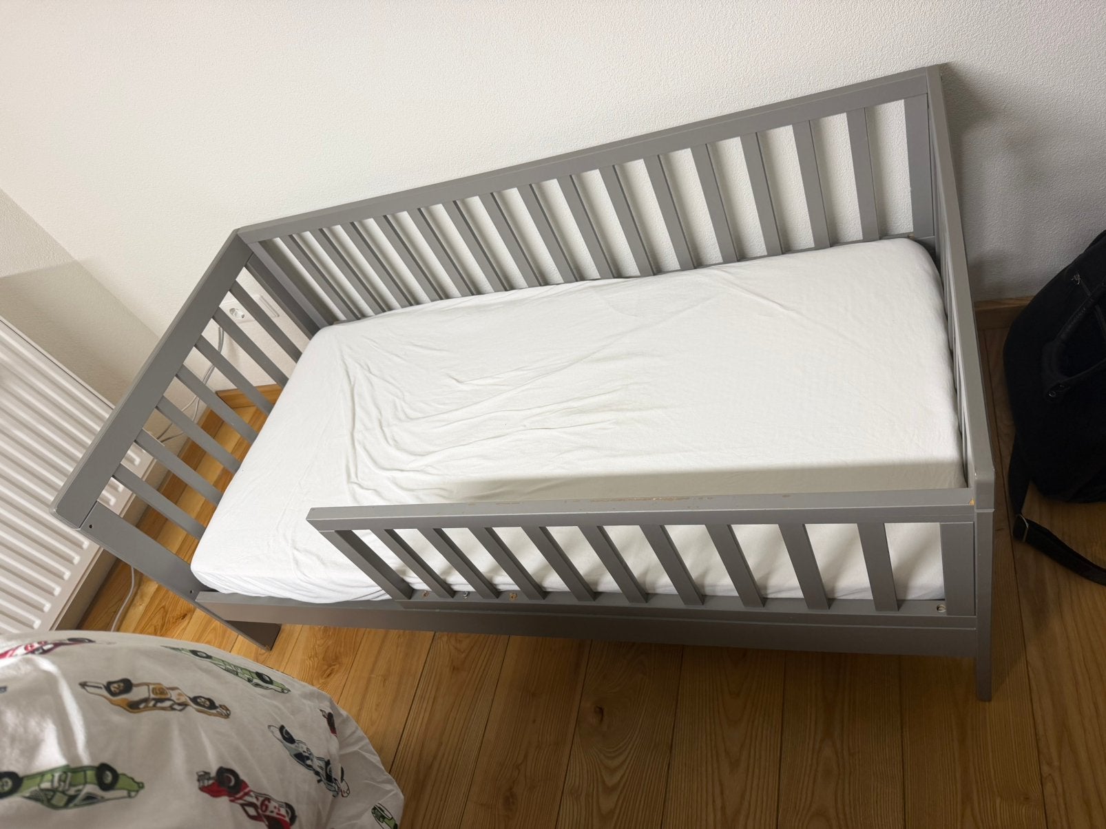 Peuterbedje, Gebruikt, 70 tot 85 cm, 140 tot 160 cm, Ophalen